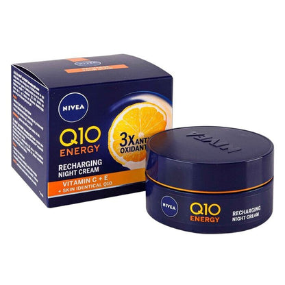 Nivea Q10 Energy Recharging Night Cream 50ml