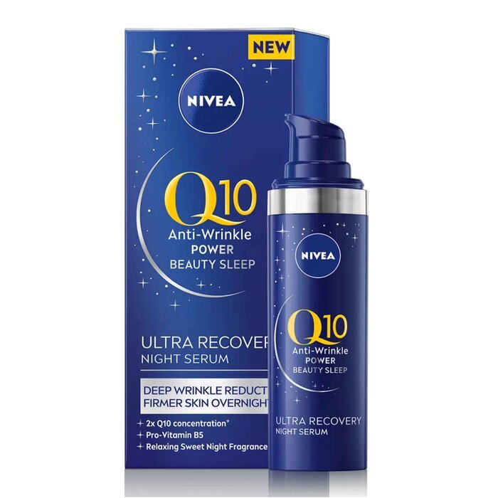 Nivea Q10 Power Anti Wrinkle Ultra Recovery Night Serum 30ml