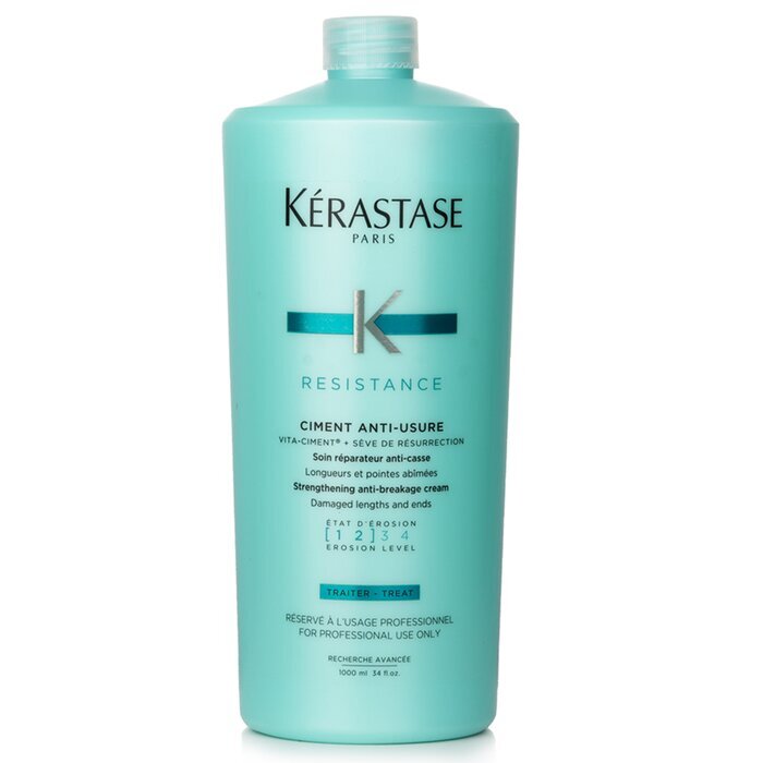 Kerastase Resistance Ciment Anti-Usure Strengthening Anti-Breakage Cream - Rinse Out (For Damaged Lengths & Ends) 1000ml/34oz