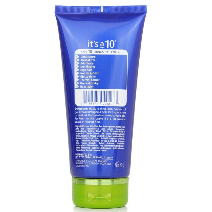 It's A 10 Miracle Firm Hold Gel 148ml/5oz