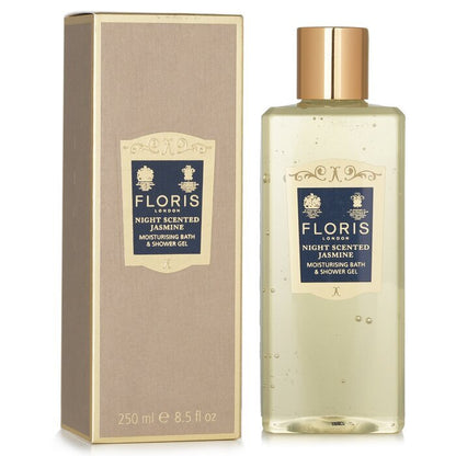 Floris Night Scented Jasmine Moisturising Bath & Shower Gel 250ml/8.5oz