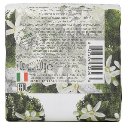 Nesti Dante Marsiglia Toscano Triple Milled Vegetal Soap - Muschio Bianco 200g/7oz