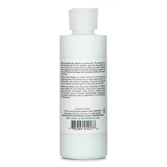 Mario Badescu Cleansing Milk With Carnation & Rice Oil - For Dry/ Sensitive Skin Types 177ml/6oz