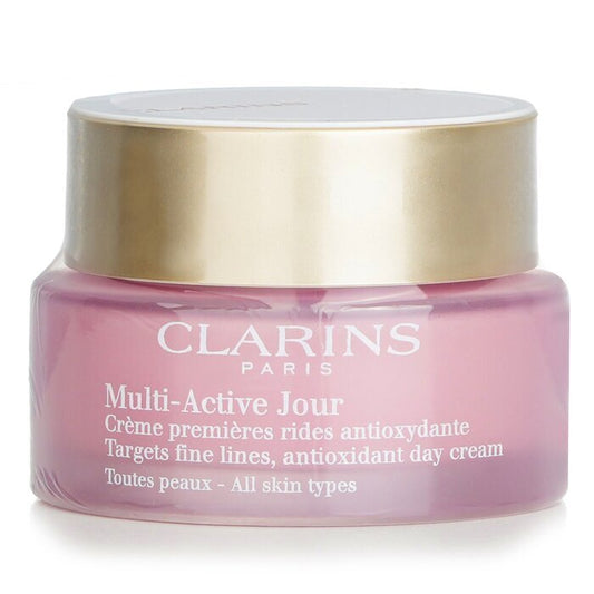 Clarins Multi-Active Day Targets Fine Lines Antioxidant Day Cream - For All Skin Types 50ml/1.6oz