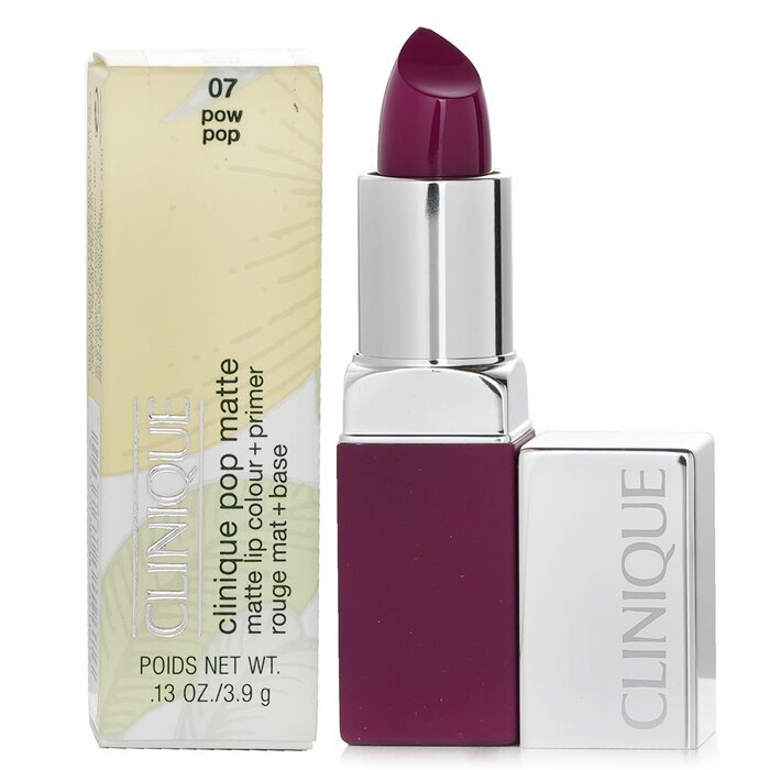 Clinique Pop Matte Lip Colour + Primer - # 07 Pow Pop 3.9g/0.13oz