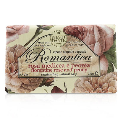 Nesti Dante Romantica Exhilarating Natural Soap - Florentine Rose & Peony 250g/8.8oz