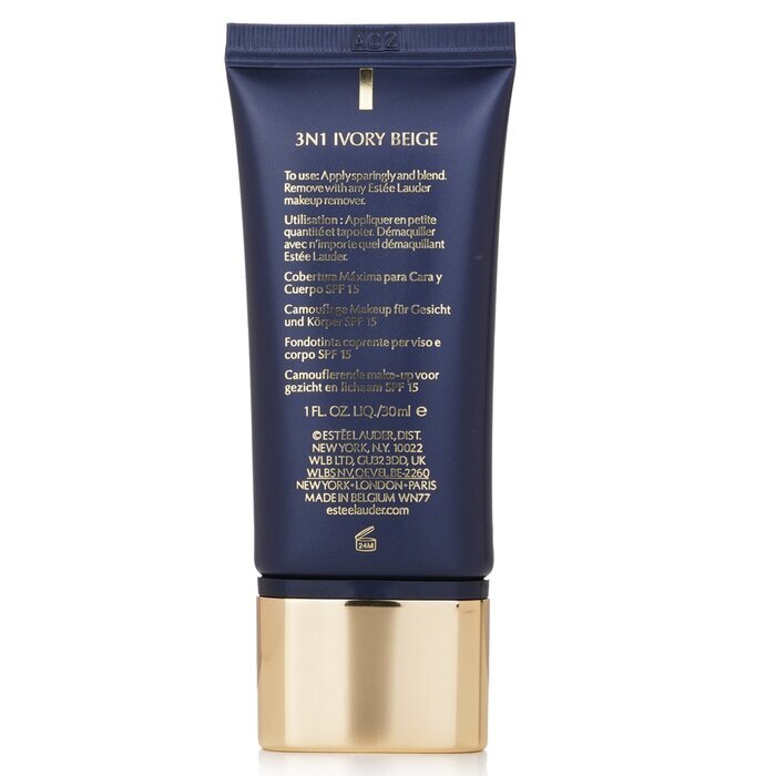 Estee Lauder Double Wear Maximum Cover Camouflage Make Up (Face & Body) SPF15 - #3N1 Ivory Beige 30ml/1oz