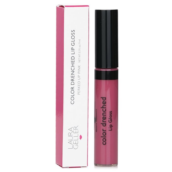 Laura Geller Color Drenched Lip Gloss - #Perked Up Pink 9ml/0.3oz