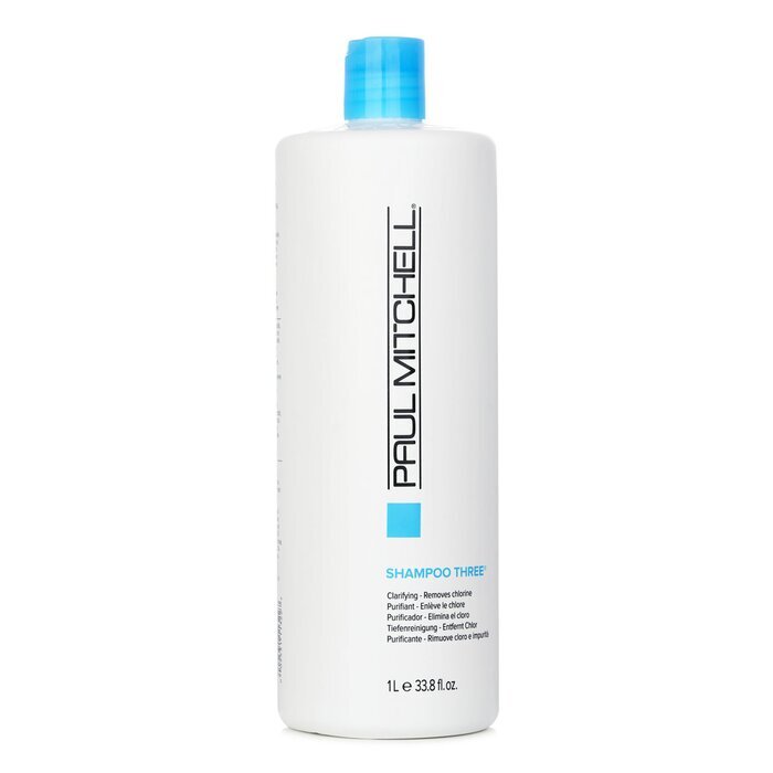 Paul Mitchell Shampoo Three (Clarifying - Removes Chlorine) 1000ml/33.8oz