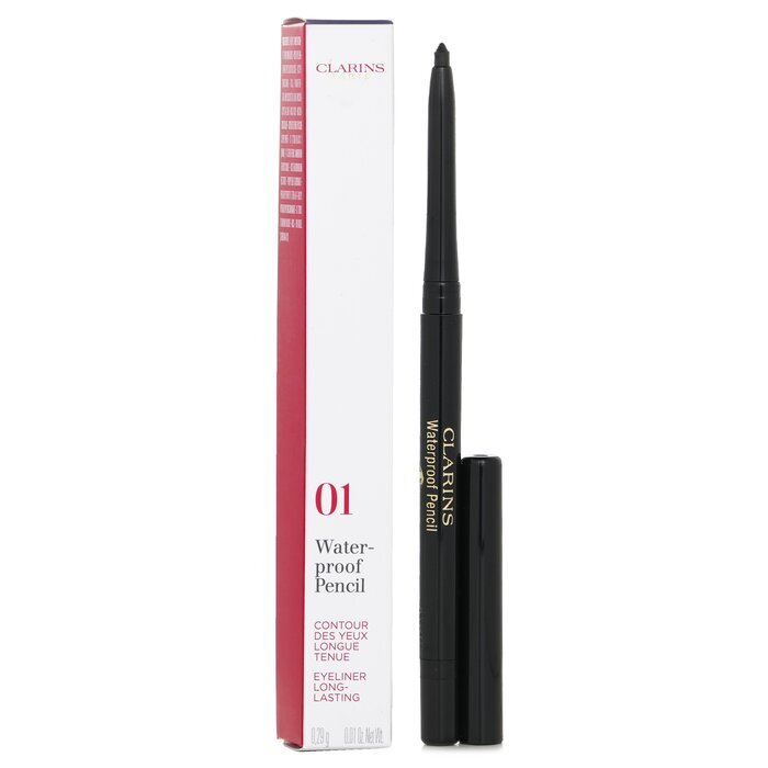 Clarins Waterproof Pencil - # 01 Black Tulip 0.29g/0.01oz