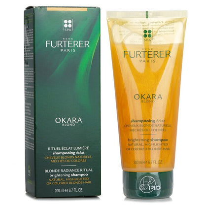 Rene Furterer Okara Blond Blonde Radiance Ritual Brightening Shampoo (Natural, Highlighted or Colored Blonde Hair) 200ml/6.7oz