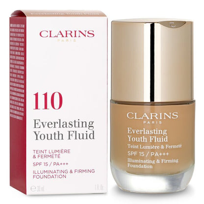 Clarins Everlasting Youth Fluid Illuminating & Firming Foundation SPF 15 - # 110 Honey 30ml/1oz