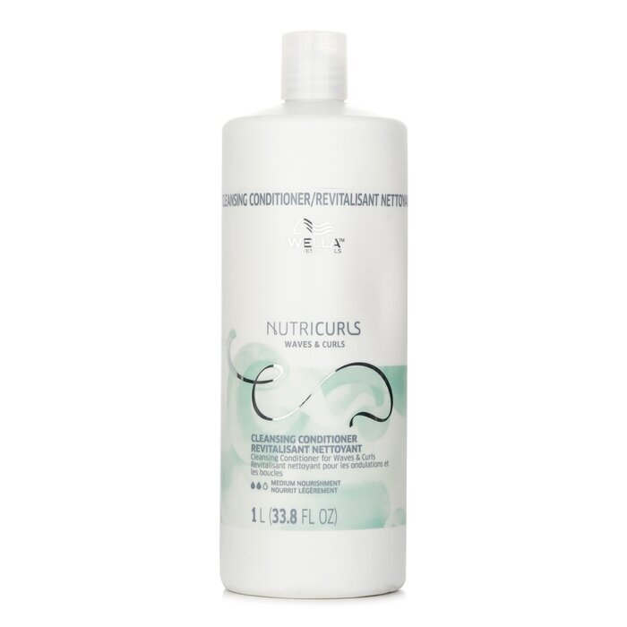 Wella Nutricurls Cleansing Conditioner (For Waves & Curls) 1000ml/33.8oz