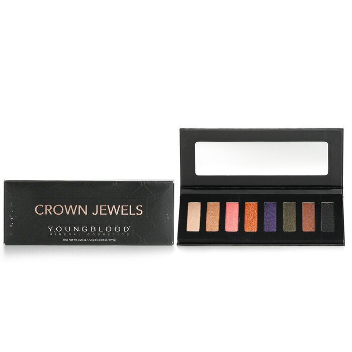 Youngblood 8 Well Eyeshadow Palette - # Crown Jewels 8x0.9g/0.03oz