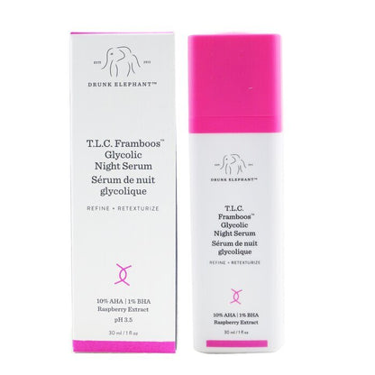 Drunk Elephant T.L.C. Framboos Glycolic Night Serum 30ml/1oz