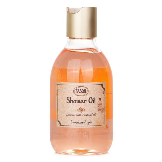 Sabon Shower Oil - Lavender Apple (Plastic Bottle) 300ml/10.1oz