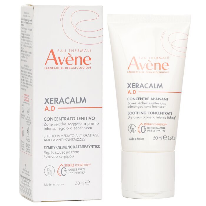 Avene XeraCalm A.D Soothing Concentrate - For Dry Areas Prone to Intense Itching & Atopic Eczema 50ml/1.6oz