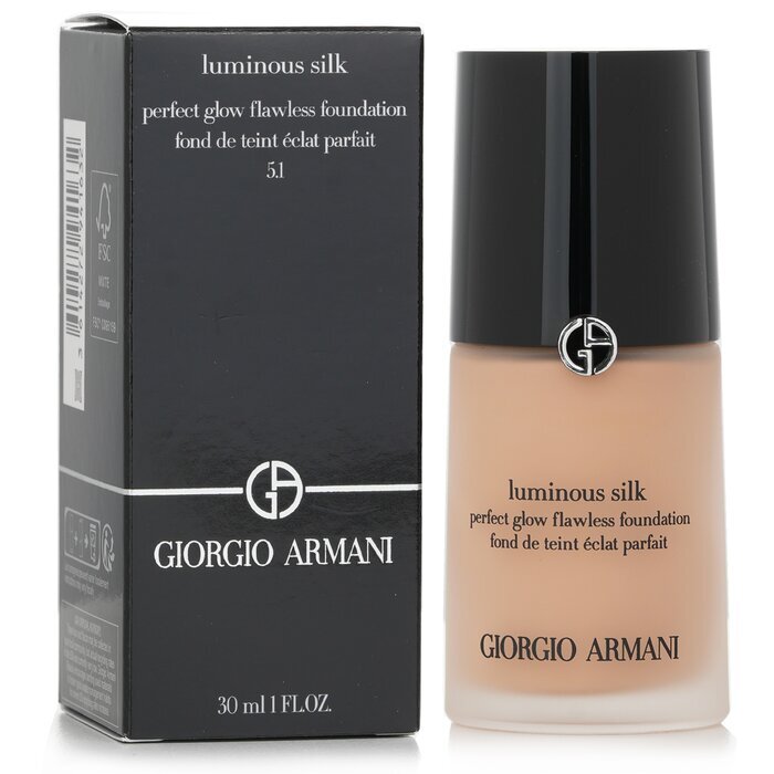 Giorgio Armani Luminous Silk Foundation -  5.1 (Medium, Neutral) 30ml