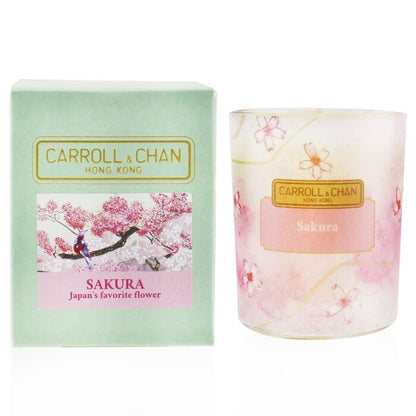 Carroll & Chan 100% Beeswax Votive Candle - Sakura 65g/2.3oz