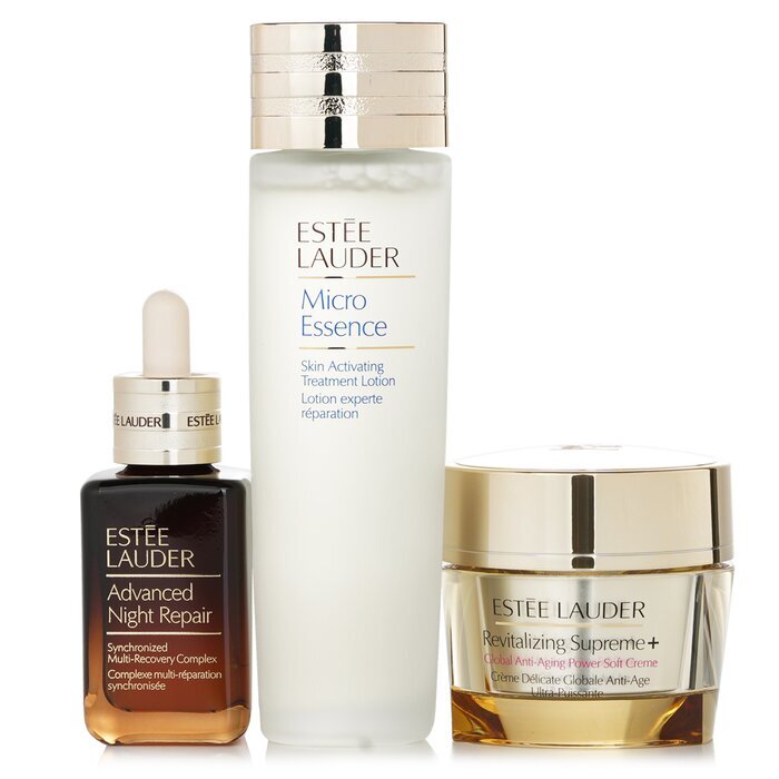 Estee Lauder Advanced Night Repair Essentials Set: Advanced Night Repair 50ml+ Micro Essence 150ml+ Revitalizing Supreme+ Creme 75ml 3pcs