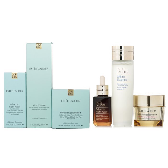 Estee Lauder Advanced Night Repair Essentials Set: Advanced Night Repair 50ml+ Micro Essence 150ml+ Revitalizing Supreme+ Creme 75ml 3pcs