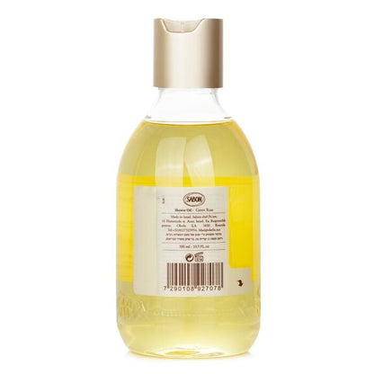 Sabon Shower Oil - Green Rose (Plastic Bottle) 300ml/10.5oz