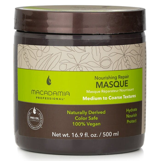 Macadamia Natural Oil Professional Nourishing Repair Masque (Medium to Coarse Textures) 500ml/16.9oz