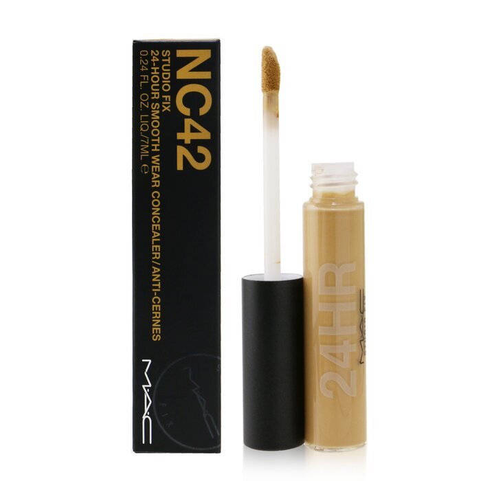 MAC Studio Fix 24 Hour Smooth Wear Concealer - # NC42 (Peach With Golden Undertone) 7ml/0.24oz