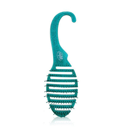 Wet Brush Shower Detangler - # Green Glitter 1pc