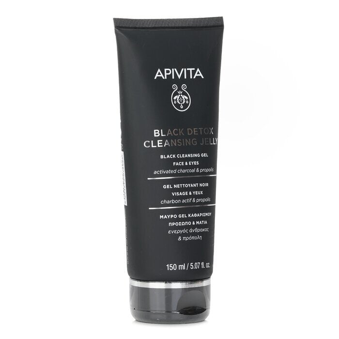 Apivita Black Detox Cleansing Jelly For Face & Eyes 150ml/5.07oz