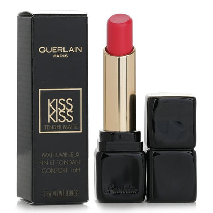 Guerlain Kisskiss Tender Matte Lipstick - # 885 Gentle Coral 2.8g/0.09oz