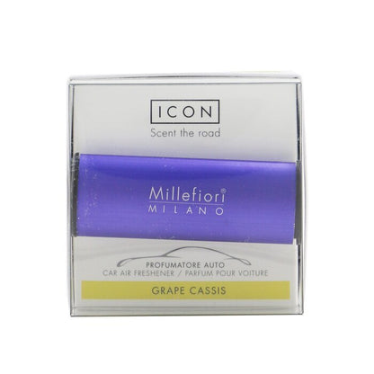 Millefiori Icon Classic Car Air Freshener - Grape Cassis 1pc