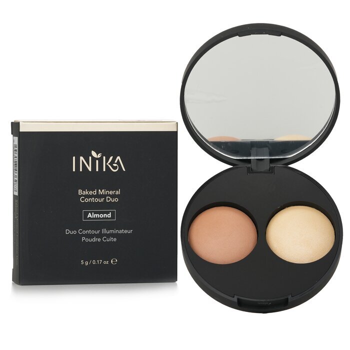 INIKA Organic Baked Mineral Contour Duo - # Almond 5g/0.17oz