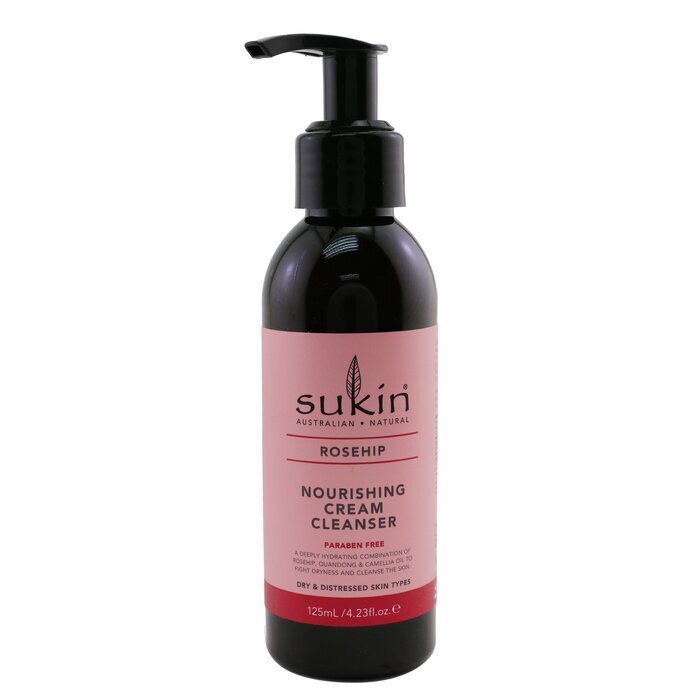 Sukin Rosehip Nourishing Cream Cleanser (Dry & Distressed Skin Types) 125ml/4.23oz