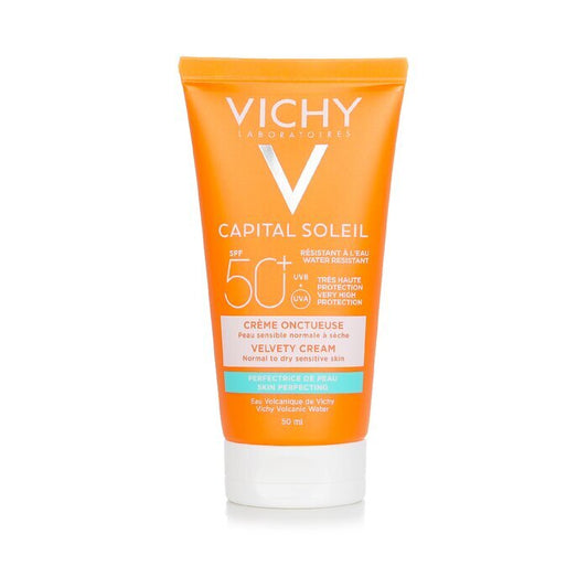 Vichy Capital Soleil Skin Perfecting Velvety Cream SPF 50 - Water Resistant (Normal to Dry Sensitive Skin) 50ml/1.69oz