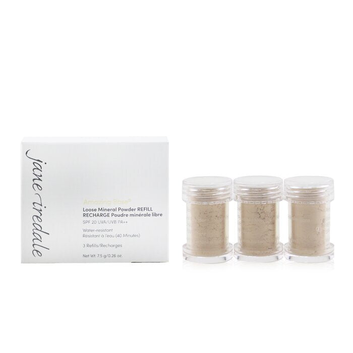 Jane Iredale Amazing Base Loose Mineral Powder SPF 20 Refill - Natural 3x2.5g/0.09oz