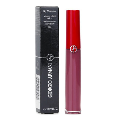 Giorgio Armani Lip Maestro Intense Velvet Color (Liquid Lipstick) - # 529 Rose Plum 6.5ml/0.22oz