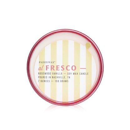 Paddywax Al Fresco Candle - Rosewood Vanilla 198g/7oz