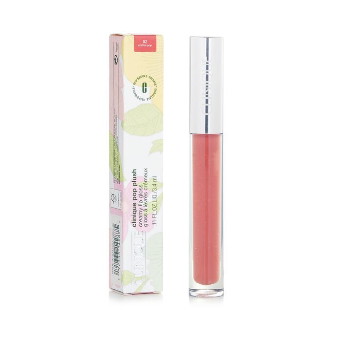 Clinique Pop Plush Creamy Lip Gloss - # 02 Chiffon Pop 3.4ml/0.11oz