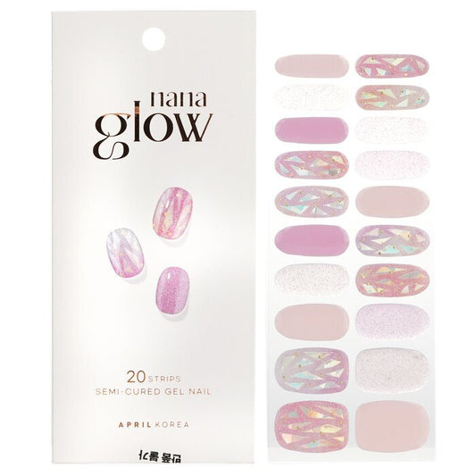 April Korea Nanaglow Nail Sticker - # GN04 20pcs