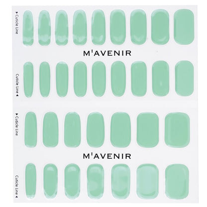 Mavenir Nail Sticker (Blue) - # Jade Syrup Nail 32pcs