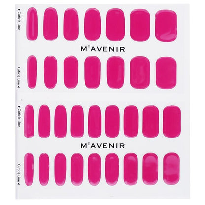 Mavenir Nail Sticker (Pink) - # Classic Raspberry Nail 32pcs