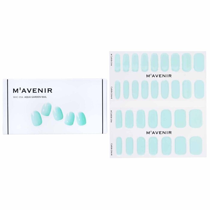 Mavenir Nail Sticker (Blue) - # Aqua Garden Nail 32pcs