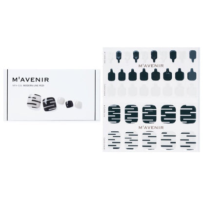 Mavenir Nail Sticker (Patterned) - # Modern Line Pedi 36pcs