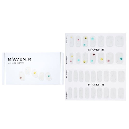 Mavenir Nail Sticker (White) - # Likey Nail 32pcs