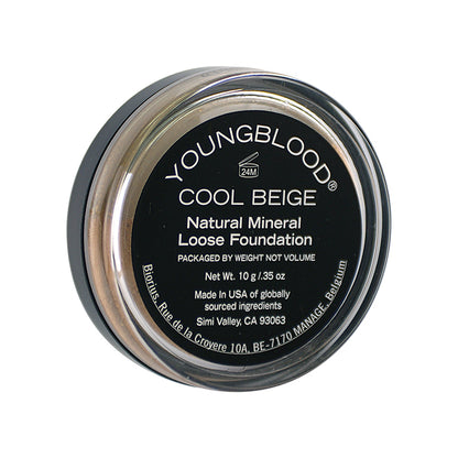 Youngblood Natural Loose Mineral Foundation - Cool Beige 10g/0.35oz