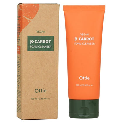 Ottie Vegan Beta-Carrot Foam Cleanser 100ml/3.38oz