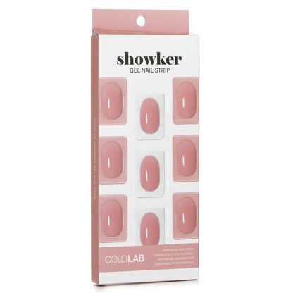 Cololab Showker Gel Nail Strip # CSF111 Goddess Coral Pink 1pcs