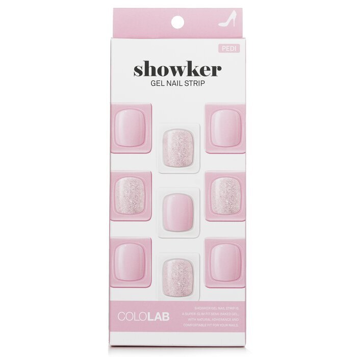 Cololab Showker Gel Nail Strip # CPG107 Romantic Tutu 1pcs