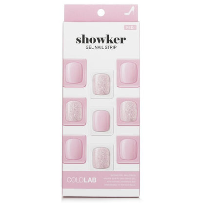 Cololab Showker Gel Nail Strip # CPG107 Romantic Tutu 1pcs